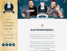 Tablet Screenshot of gastronogeek.com